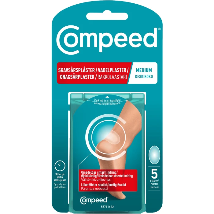 Skavsårsplåster Medium 5-p Compeed