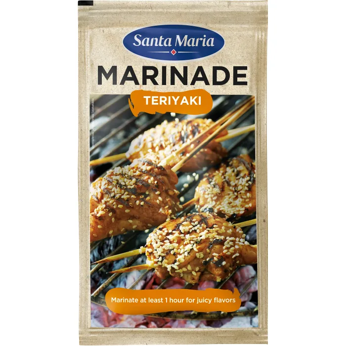 Bbq Marinad Teriyaki 75g Santa Maria