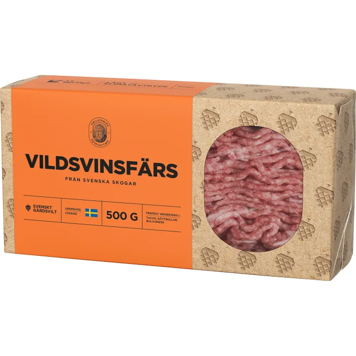 Vildsvinsfärs 500g GW:s utvalda