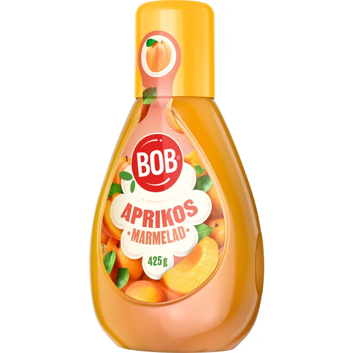 Marmelad Aprikos Squeezy 425g BOB