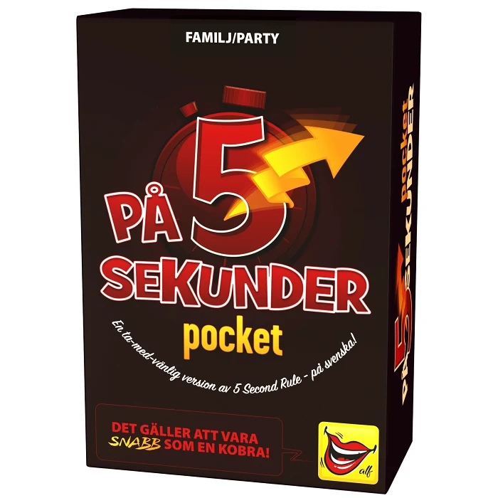På 5 Sekunder pocket ALF