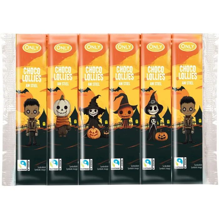 Mjölkchoklad Klubba Halloween 78g Gunz