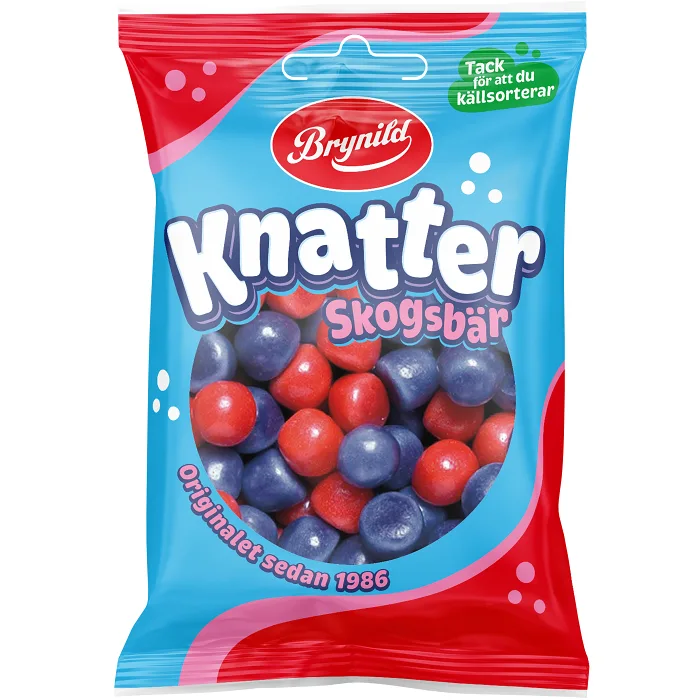 Knatter Skogsbär 80g Brynild