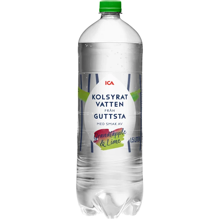 Kolsyrat vatten Granatäpple/lime 1.5l ICA