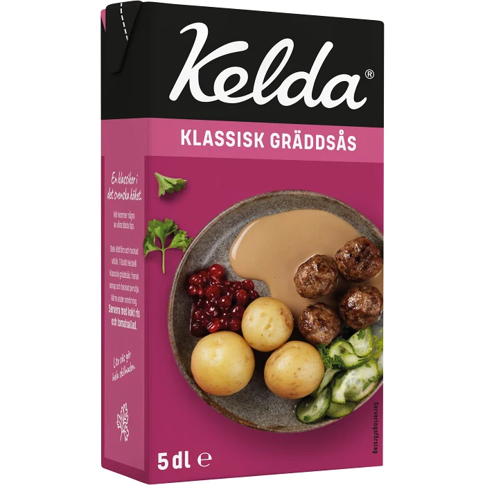 Gräddsås Klassisk 5dl Kelda