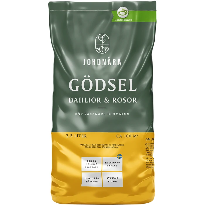 Gödsel Dahlior & Rosor 2,5 Liter Jordnära