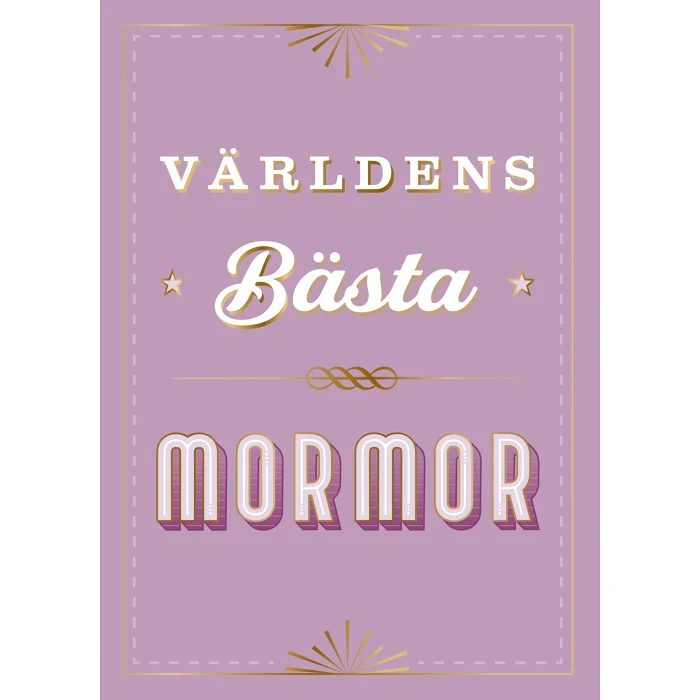 Världens bästa mormor