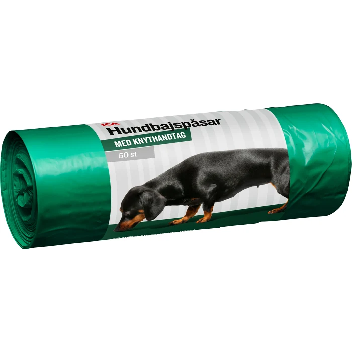 Hundbajspåse Grön 50-p ICA