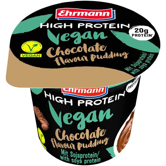 Proteinpudding Soya Choklad Vegan 200g Ehrmann High Protein