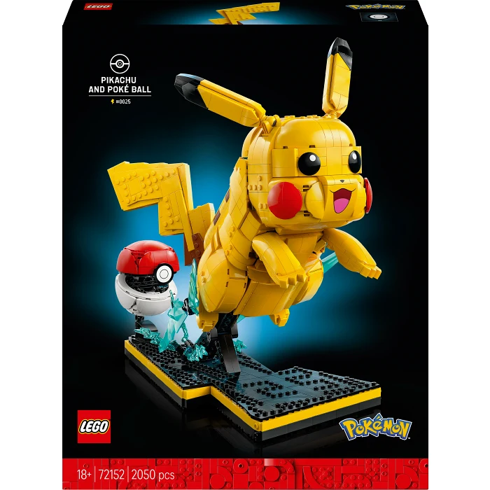 LEGO Pokémon Pikachu och Poké Boll