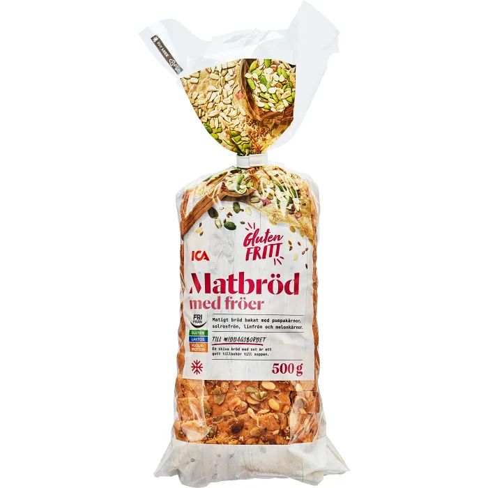 Matbröd med fröer 500 g ICA
