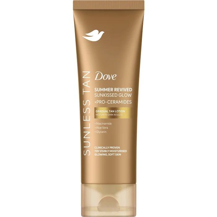 Brun utan Sol Summer Revived Gradual Tanning Lotion medium-to-dark 200ml Dove