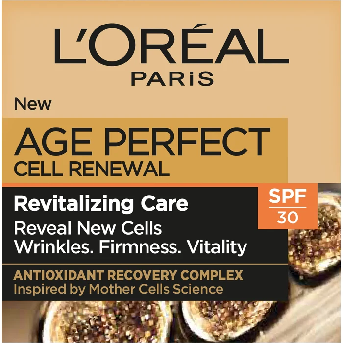 Dagkräm Age Perfect Cell Renewal Day Cream SPF30 50ml Loreal