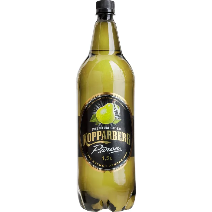 Päroncider Alkoholfri 1,5l Kopparbergs
