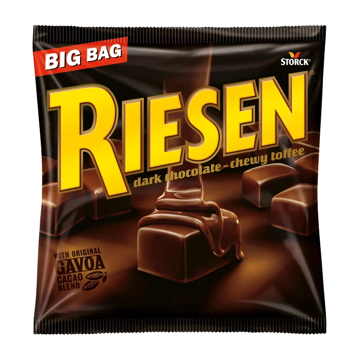 Mörk chokladkola 250g Riesen