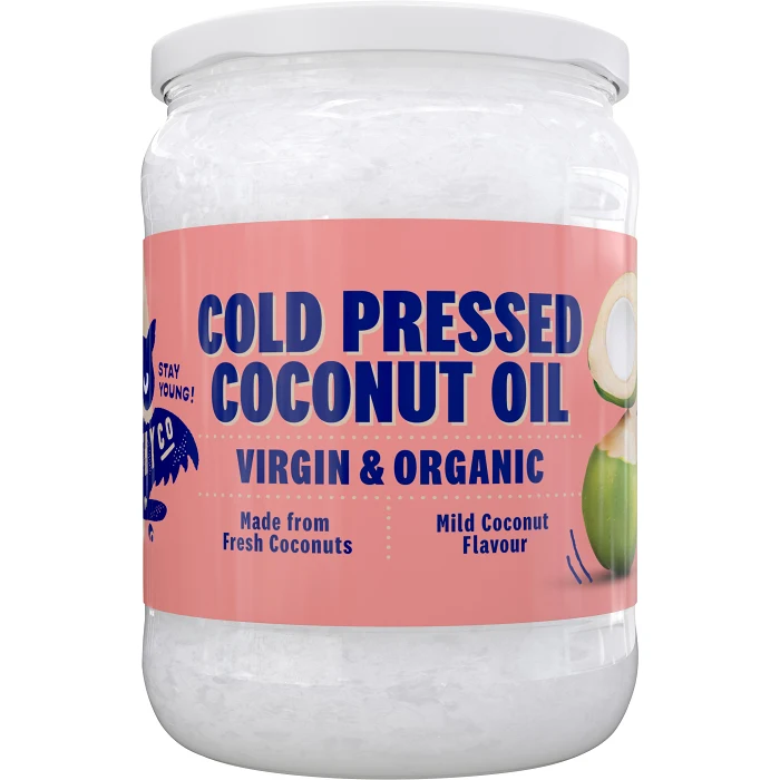Kallpressad Kokosolja Virgin & Organic 500ml HealthyCo