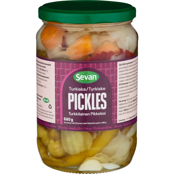 Mixed Pickles 680g Sevan