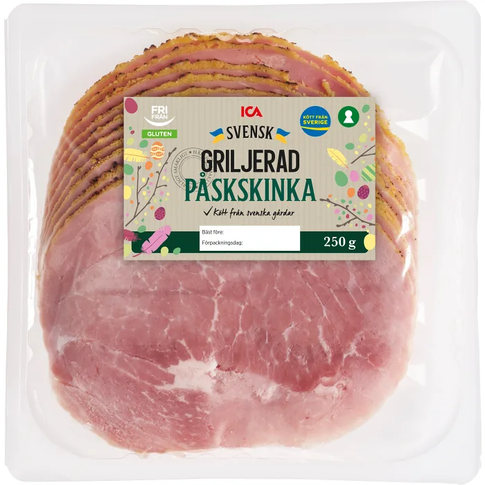 Pålägg Griljerad Påskskinka 250g ICA