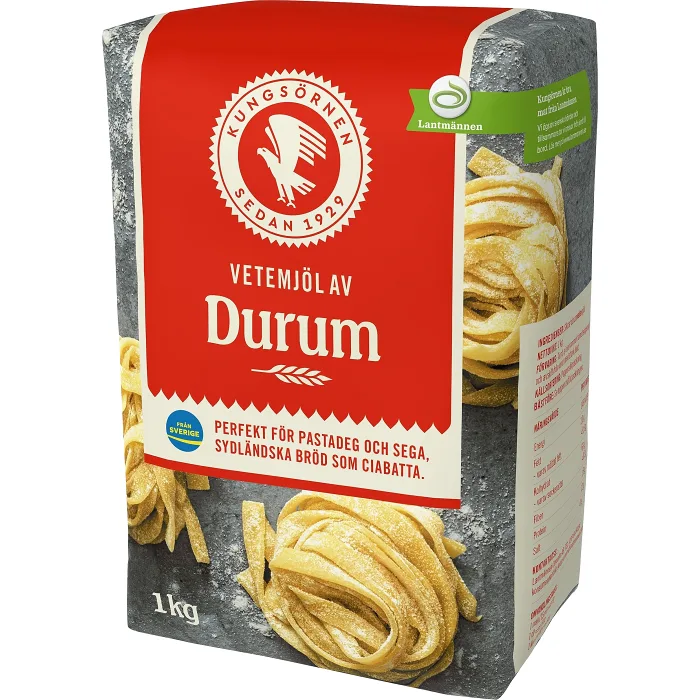 Durumvetemjöl 1kg Kungsörnen