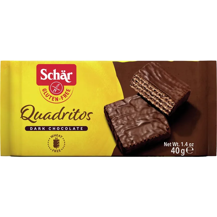 Kexchoklad Quadritos glutenfri 40g Schär