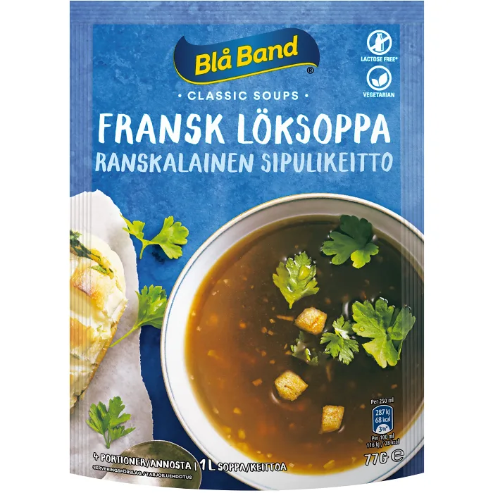 Löksoppa Fransk 4 portioner 1l Blå Band