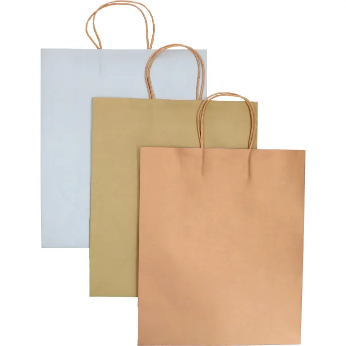 Presentpåse metallic rib 26x31