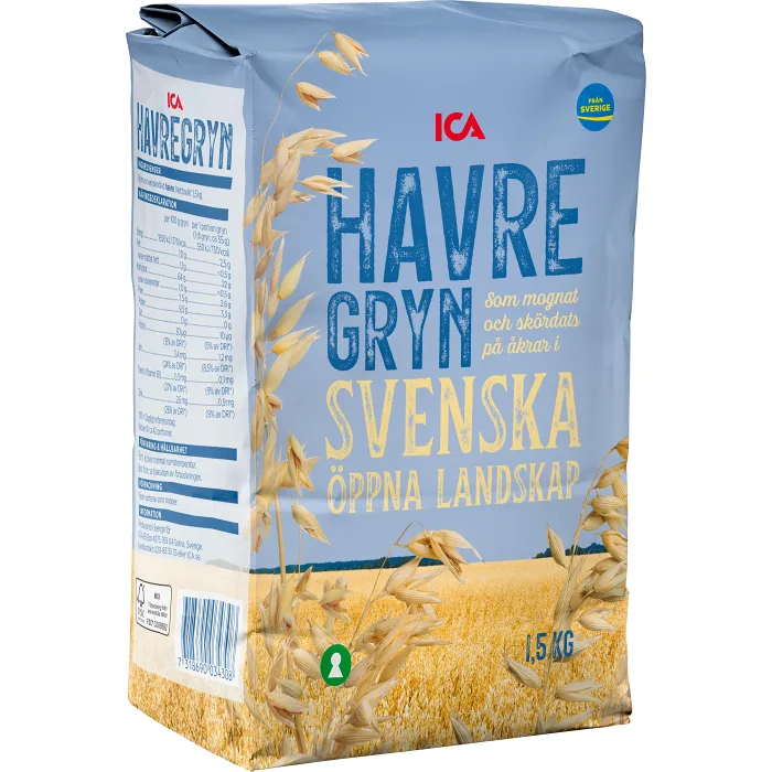 Havregryn 1,5kg ICA
