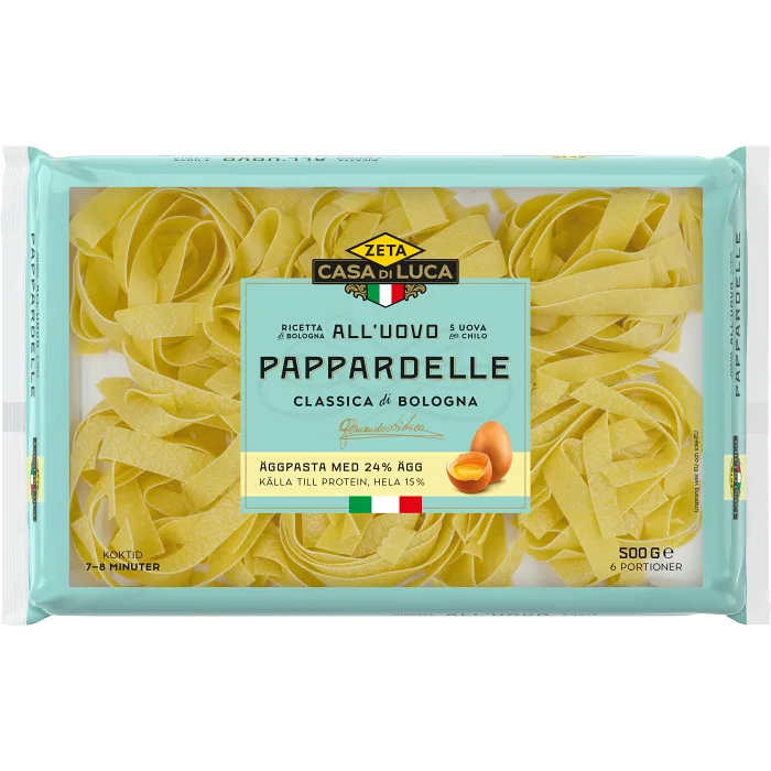 Pasta Pappardelle 500g Zeta