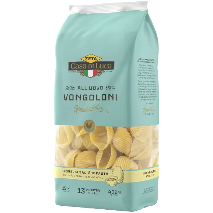 Pasta Vongoloni 400g Zeta