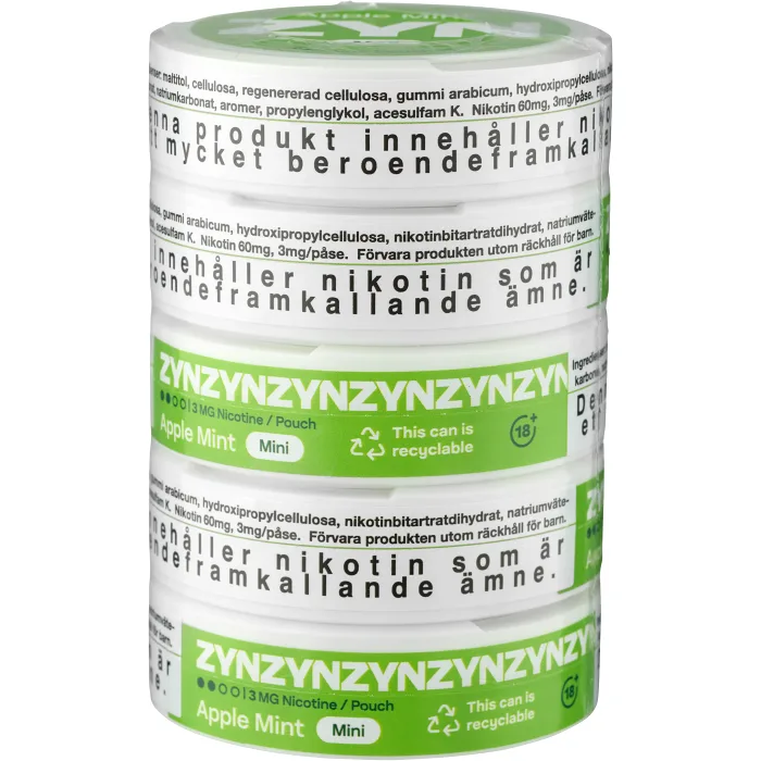 Apple Mint Mini S2 5xStock Zyn