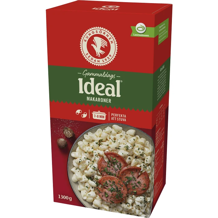 Gammaldags Idealmakaroner 1300g Kungsörnen