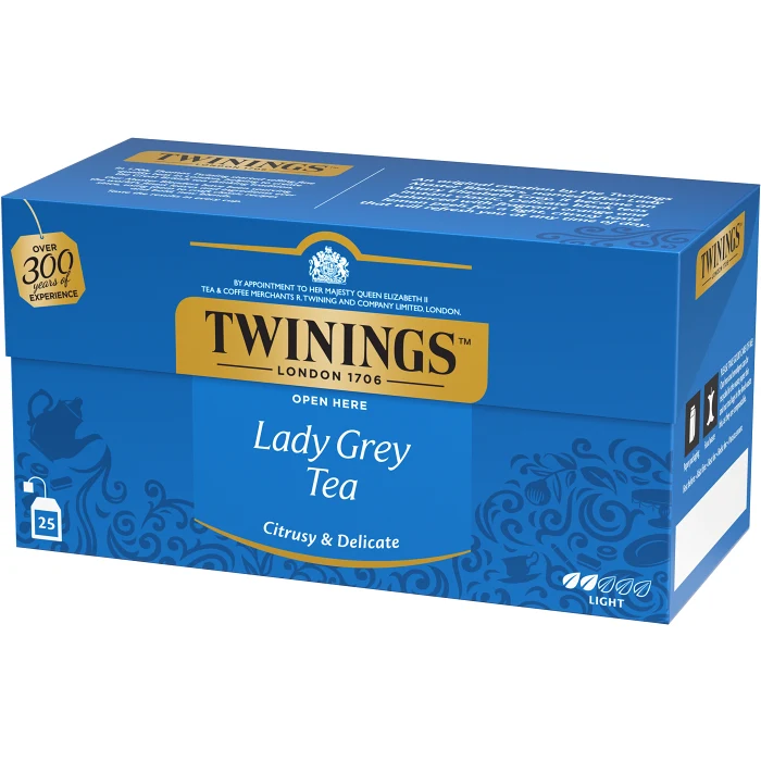 Lady grey te 25-p Twinings