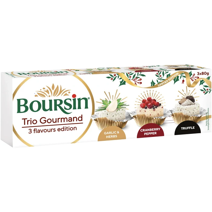 Limited Edition Trio 240g Boursin