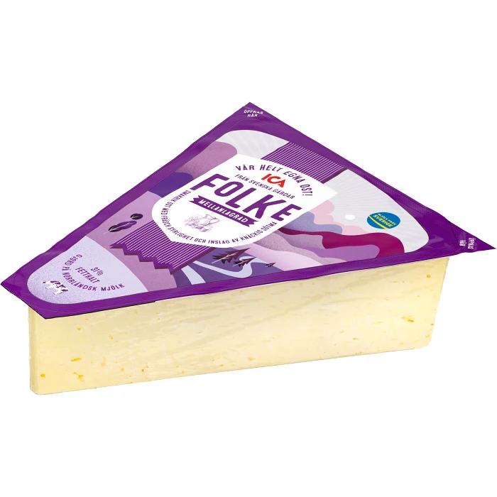 Ost Mellanlagrad Folke 31% ca 750g ICA