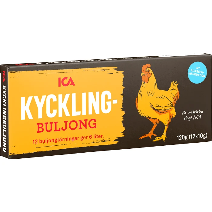 Kycklingbuljong tärning 120g ICA