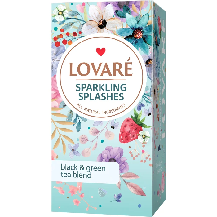 Té Sparkling Splashes 48g Lovaré