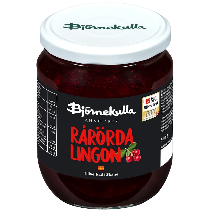 Lingon Rårörda 660g Björnekulla