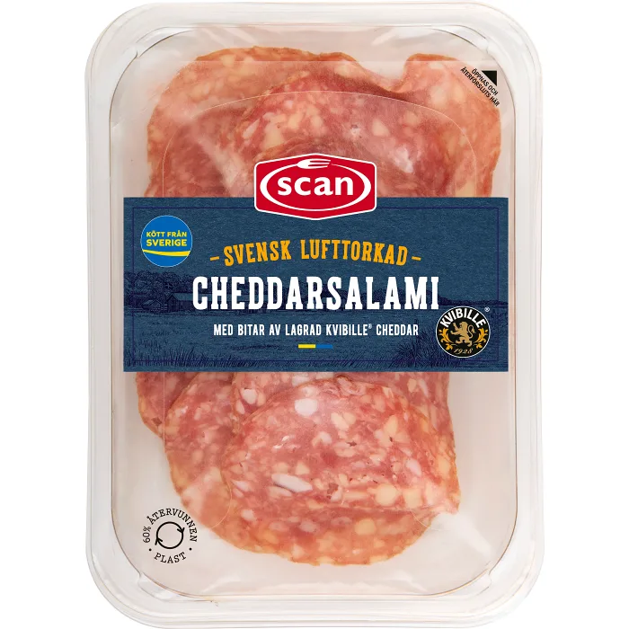 Cheddarsalami 75g Scan