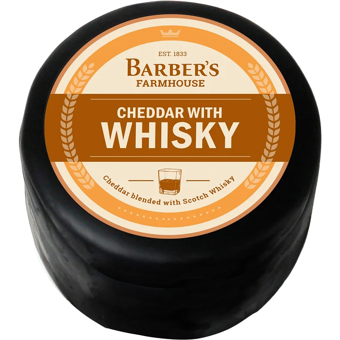 Whisky Cheddar 200g Barbers
