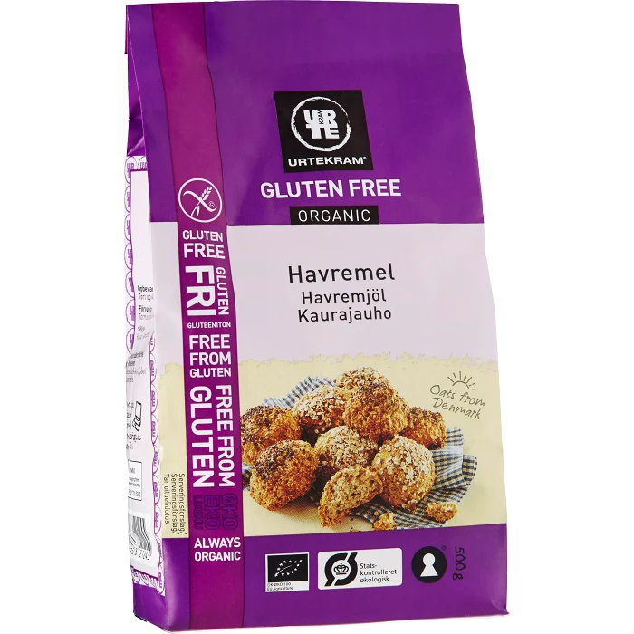 Havremjöl Glutenfri Ekologisk 500g Urtekram