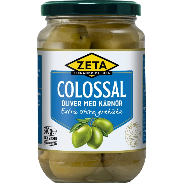 Oliver Colossal med kärnor 370g Zeta