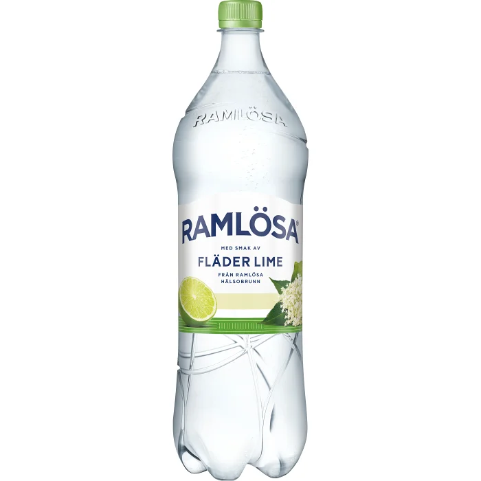 Kolsyrat vatten Fläder/Lime 1.5l Ramlösa