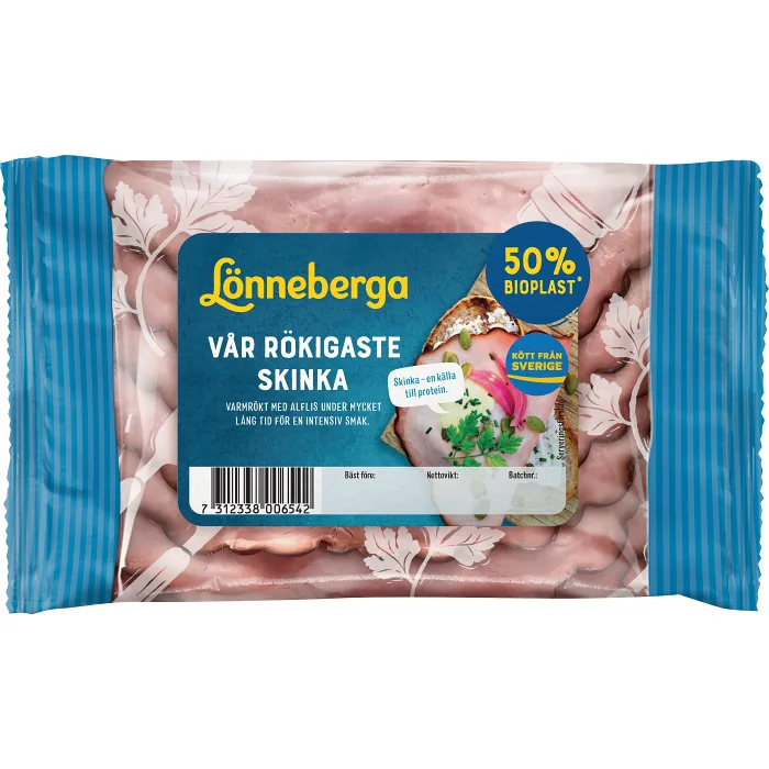 Skinka vår rökigaste 105g Lönneberga