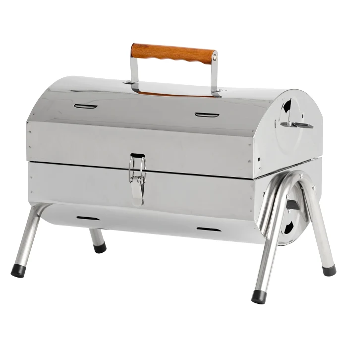 Kolgrill bärbar 38x25x2 cm rfr Dan Grill