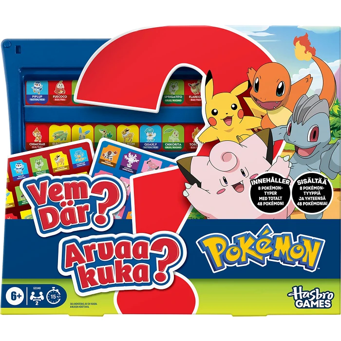 Spel Guess Who Pokémon Hasbro