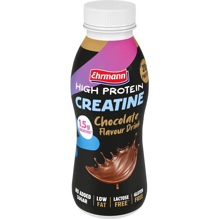 Protein Kreatin Dryck Choklad 0,3% 330ml High Protein Drink