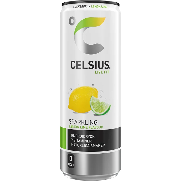 Energidryck Citron Lime 35,5cl Celsius
