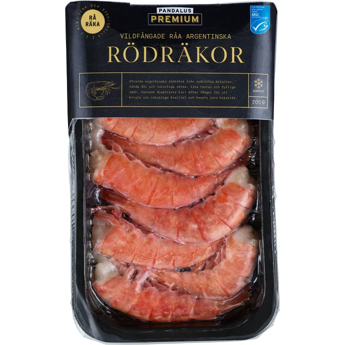 Rödräkor 200g Pandalus