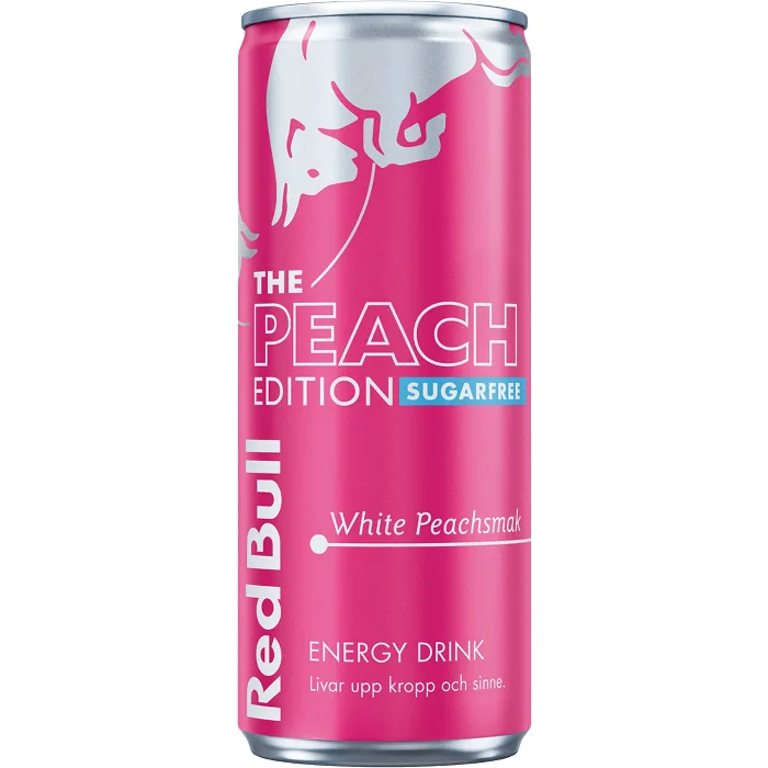 Energidryck Peach Edition S.fri 25cl Red Bull