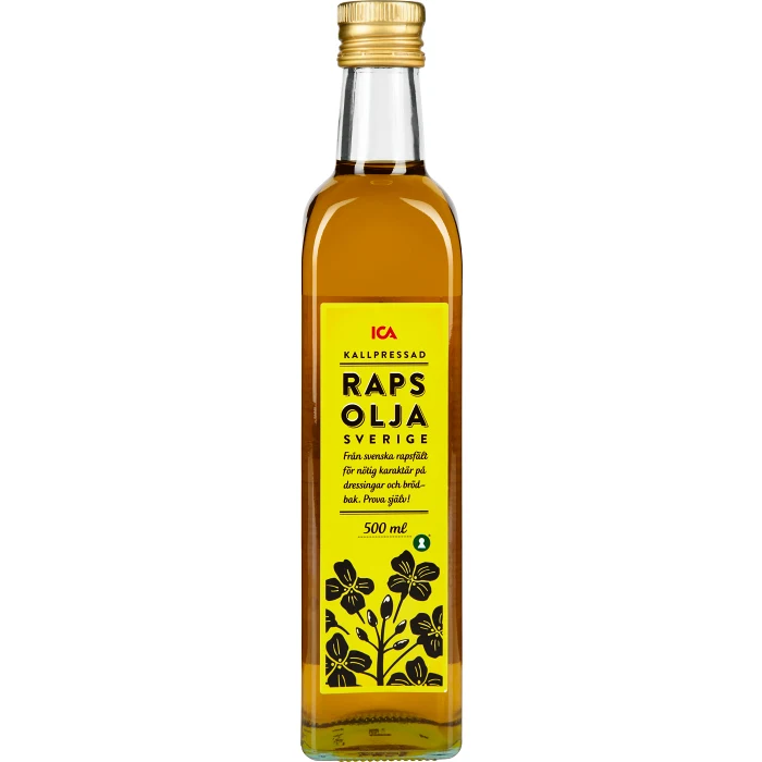 Kallpressad Rapsolja 500ml ICA